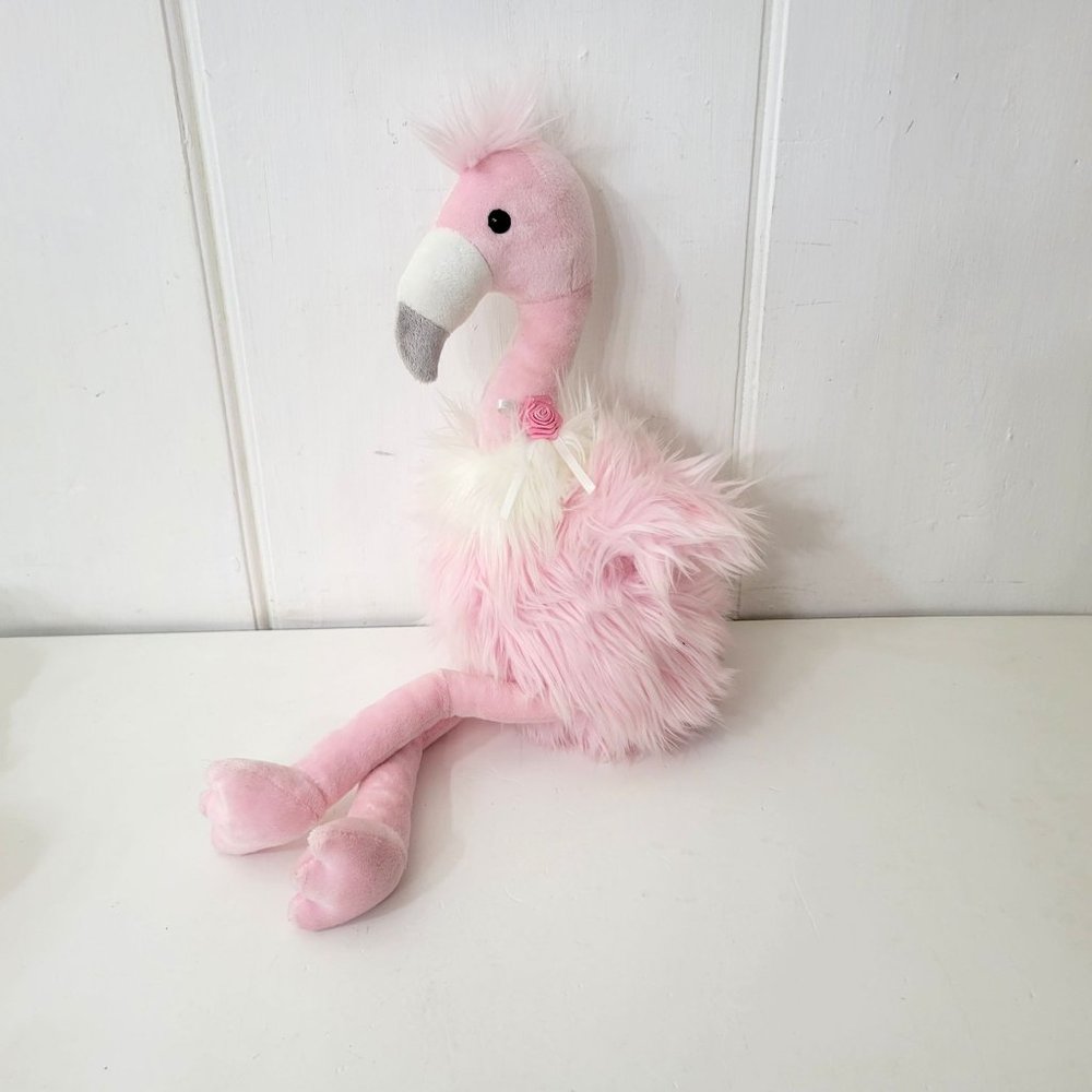 Aurora Toys Purely Luxe Pink Flamingo Plush Stuffed Animal 20"